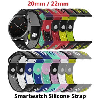 30ШТ Смарт-Ремешок для Часов Garmin Fossil Huawei Xiaomi Haylou Ticwatch Polar Samsung Smartwatch Браслет Ремешок для Часов 20мм 22мм