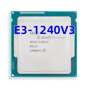 E3-1240 v3 E3 1240v3 E3 1240 v3 3,4 ГГц Четырехъядерный восьмипоточный процессор Процессор 8M 80W LGA 1150
