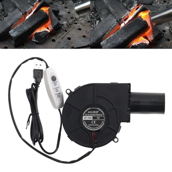 USB-вентилятор 9733 Stove Tool 5V2A 4800 об/мин Вентилятор для приготовления пищи с высоким объемом воздуха