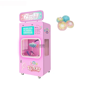 Автоматы по продаже сладкой ваты Dreamland из нержавеющей стали Профессиональная Автоматическая Японская Коммерческая машина для производства леденцовой нити для детей