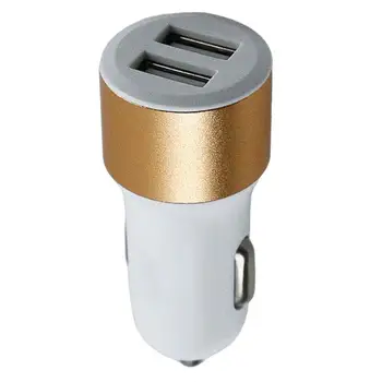Автомобильное зарядное устройство USB 12-24 В, Универсальный автомобильный адаптер для зарядки с двумя портами, прикуриватель, USB-зарядное устройство, Стабильная Удобная автомобильная USB-розетка USB C