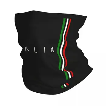 Бандана с флагом Италии, Гетры для пеших прогулок, кемпинга, Женщин, мужчин, Шарф для обертывания, Италия, Катар, Повязка на голову, грелка