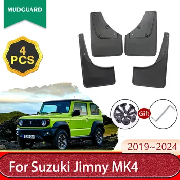 для Suzuki Jimny Sierra MK4 2019 2020 2021 2022 2023 2024 Автомобильные Брызговики Брызговики Брызговики Крыло Брызговики Автомобильные Аксессуары