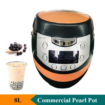 Коммерческий Автоматический Молочно-чайный цех 110V 220V Pearl Pot 8L большой емкости для приготовления чая с жемчугом