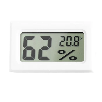 Мини Гигрометр Термометр с датчиком измерения температуры Хьюмидоры Парниковый Цифровой монитор влажности в помещении