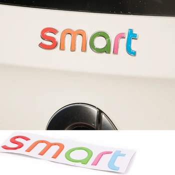 Наклейки с надписью сзади, автомобильные наклейки для Smart 453 Fortwo Forfour, Аксессуары для модификации экстерьера