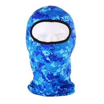 Солнцезащитный головной убор из ледяного шелка, маска для наружного мотоцикла, Дышащая защита для лица, головной убор для шеи