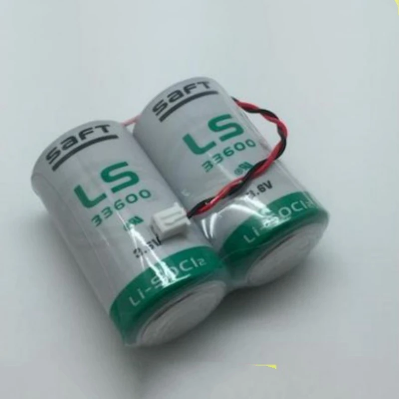 60 шт./лот LS33600 ER34615 2 Комбинированные Литиевые Батареи Со Штекерами