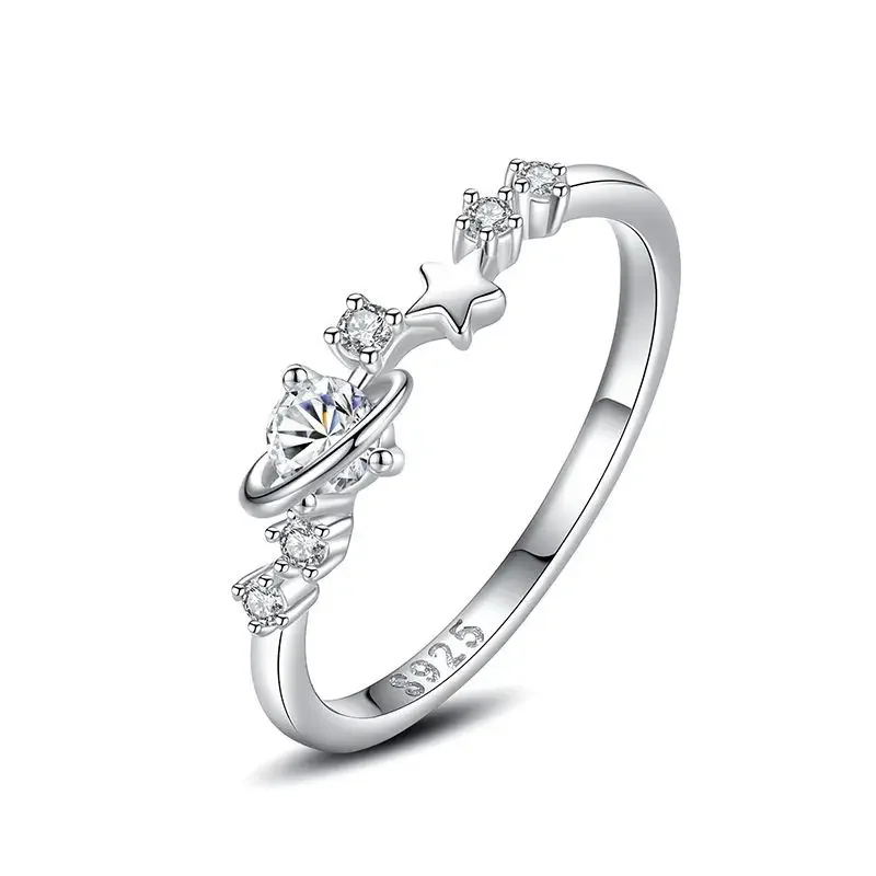 Женские обручальные кольца SR9 с блестящими кристаллами в стиле Promise Аксессуары для браслетов MM22