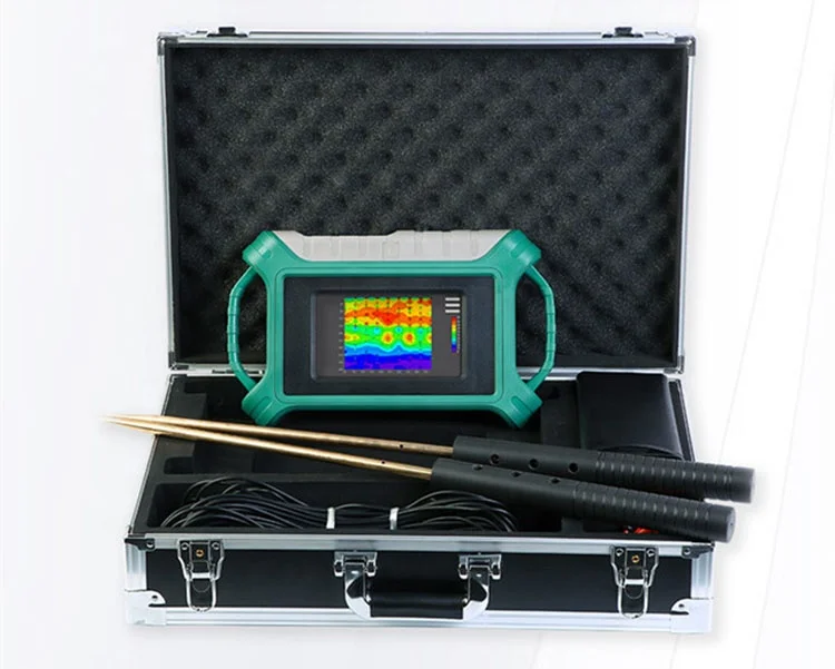промышленный детектор воды fresh result 2 с 7-дюймовым сенсорным экраном с регулировкой 100-300 м